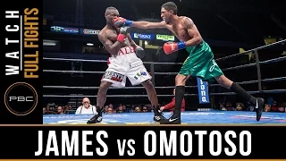 James vs Omotoso FULL FIGHT: July 16, 2016 | PBC on FS1