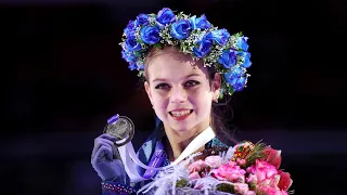 Victory Ceremony | GP Russia | Alexandra Trusova