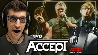 MY FIRST TIME Hearing ACCEPT - "Balls to the Wall" (REACTION)