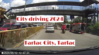 Driving in the streets of Tarlac City