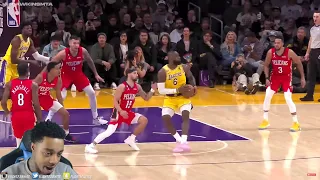 FlightReacts To Los Angeles Lakers vs Pelicans Full Game Highlights | Feb 15, 2023!