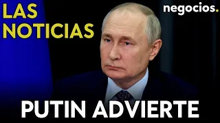 LAS NOTICIAS: Putin advierte sobre III GM, Ucrania y Rusia se lanzan 35 drones y la memoria de Biden