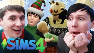 THE HOWLTER FAMILY CHRISTMAS - Dan and Phil Play: Sims 4 #33