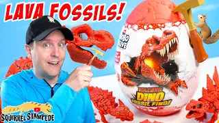 Robo Alive Volcano Dino Fossil Find Cracked Lava Tyrannosaurus Please? Review