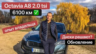 6100 км, Octavia A8 2.0 tsi: мне везет на "косяки", с 18" дисков на 17-ые, сигнализация (ч.5)