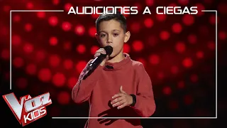 Lucas Mesa - 7 years | Blind auditions | The Voice Kids Antena 3 2021