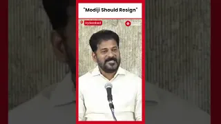 Revanth Reddy Says That PM Modi Should Resign | Hyderabad