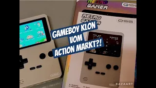 Gameboy Klon vom Action Markt? Das Retro Gamer QSS Handheld im Test.