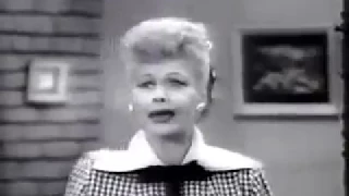 I Love Lucy Original Promo