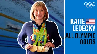 Katie Ledecky 🇺🇸 Five-Time Olympic Gold Medallist!