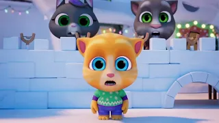 A Big Snowman - My Talking Tom Friends Shorts Season 3 Episode 6 (re-edit)