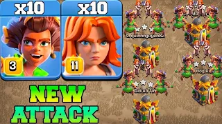 || Root Rider Valkyrie || Best Attack Strategy Th16 ( Clash Of Clans )