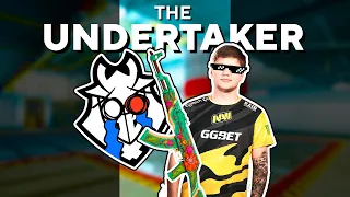 S1MPLE  IS THE UNDERTAKER! 💀 - BLAST #Shorts