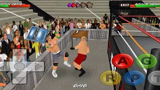 john cena vs brock lesnar | wrestling revolution 3D 😎😎🤯