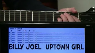 Billy Joel Uptown Girl Guitar Chords Lesson & Tab Tutorial