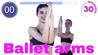 BALLET ARMS WORKOUT (9 minutes) with Maria Khoreva & Sofya