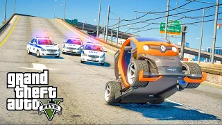 ПОЛИЦЕЙСКИЕ ПОГОНИ ЗА RINO TWIZY ОТ ДПС В GTA 5 ONLINE, ДОГОНЯЛКИ В ГТА 5 ОНЛАЙН 2021