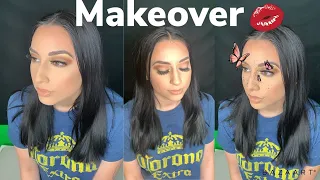 Makeover on my cousin!