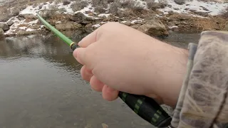 Tenkara fishing the Weber River in Utah (My first time Tenkara fly fishing)