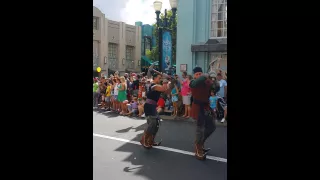 Frozen Fun parade Disneys Hollywood Studios