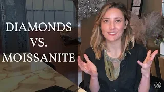Diamonds vs. Moissanite:  What's the Difference?
