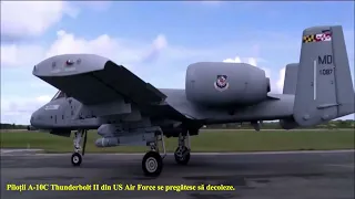 Cel mai puternic avion de atac din lume👉 A-10 Thunderbolt II 👈 al Forțelor Aeriene SUA în Estonia ☝️