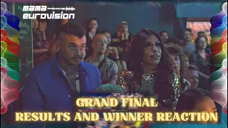 Eurovision 2022 - Results and Winner Reaction - Mama Eurovision