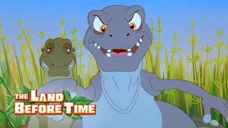 Littlefoot and Cera escape bullies | The Land Before Time