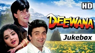 दीवाना 1992 सॉंग्स HD - शाहरुख ख़ान, ऋषि कपूर, दिव्या भारती | हिट्स ऑफ कुमार सानू & अलका याज्ञिक