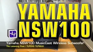 Yamaha NS NSW100 MusicCast Subwoofer unboxed | The Listening Post | TLPCHC TLPWLG