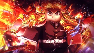 I Became The Flame Hashira Rengoku In Project Slayers...