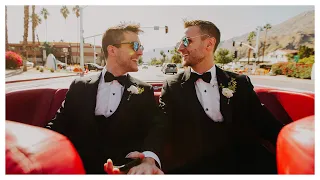 Beautiful Gay Wedding in Palm Springs - Chris and Clay's Big Day!