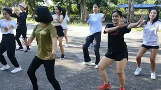 The practice BTVTED DANCERS OLRA COLLEGE | RETRO DANCE COMPETITION INTRAM 2022