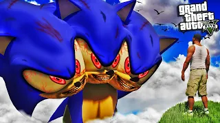 SONIC becomes a 3 HEADED MONSTER in GTA 5 (Scary)