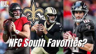 NFC South Rankings: Do Saints Have The Edge Over Falcons, Bucs, Panthers In 2024?!?!