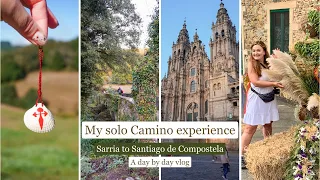 Walking the Camino solo vlog, 5 day Camino from Sarria to Santiago de Compostela