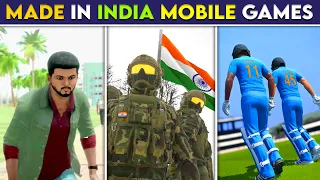 Top 10 BEST *Made In India* Games For Android & iOS 😍