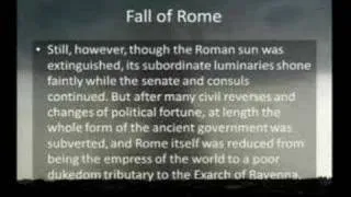 THE 7 TRUMPETS: Trumpets 1-4 Fall Of ROME Part 5 of 5