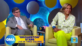 Adjoa Andoh and Claudia Jessie talk season 3 of 'Bridgerton'