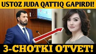 PSIXOLOG AYOLGA 3-CHOTKI OTVET! USTOZ JUDA QATTIQ GAPIRDI!   || DR. ABROR MUXTOR ALIY