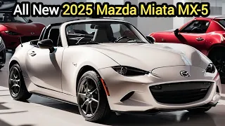 Unveiling the 2025 Mazda MX-5 Redesign: Miata Magic Evolves