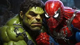 Hulk, Captain America, Spiderman, Ironman, Avengers- Spiderman Fighter 3