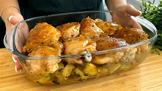 Everyone was delighted with this recipe of my grandmother! Simply delicious! Juicy chicken thighs