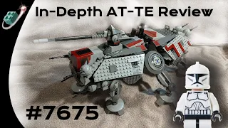 Let's Build: LEGO Set 7675,  Clone Wars AT-TE (2008)