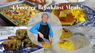 Easy Breakfast Freezer Meals!