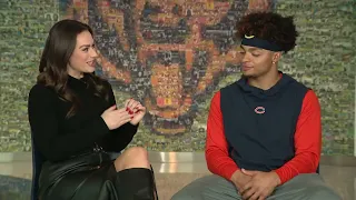 One-on-one with Justin Fields 12-22-23