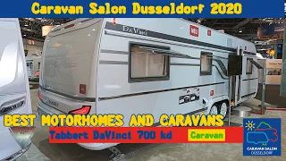 2021 Tabbert Da vinci 700 KD Caravan Interior Exterior Caravan Salon Dusseldorf