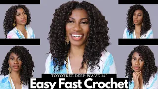 Summer Ready Deep Wave 14" Crochet EASY ft. ToyoTree