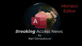 Breaking Access News - Monaco Editor