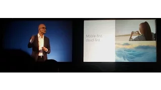 Keynote Speech / Presentasi CEO Microsoft Satya Nadella di depan Developer Indonesia